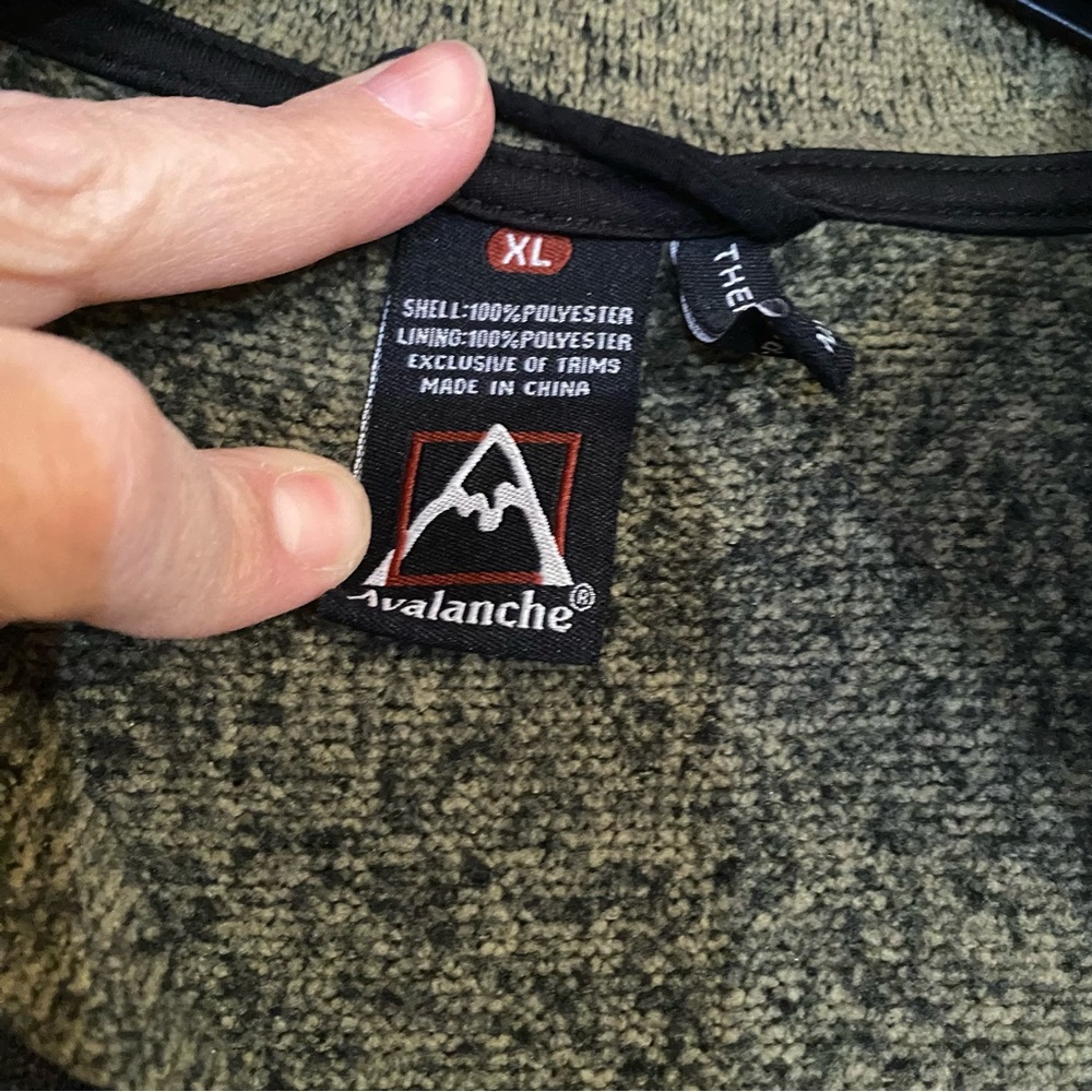 Avalanche Pullover Midlayering Thermalation Sz Xl… - image 4